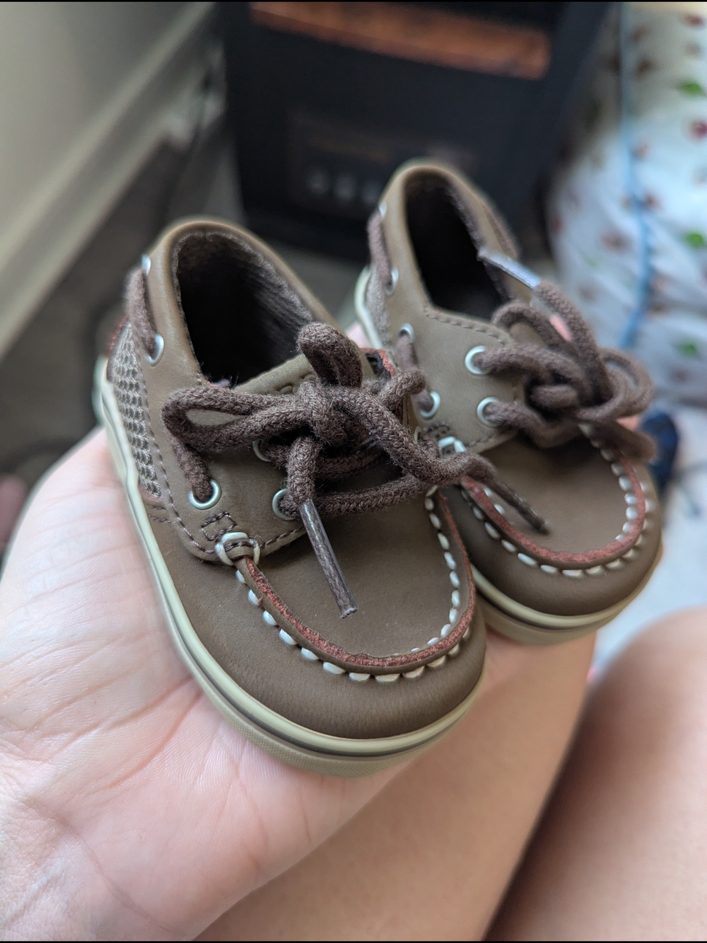 Sperry Infant Brown Boat Shoes